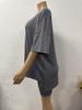 2025 Summer Women's Fashion Loose Solid Color Casual Pajama Set