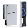 Cooling System with Adjustable Speed External Cooler with LED Light and USB 3.0 Port Compatible for PlayStation 5 Slim/Pro