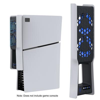 Cooling System with Adjustable Speed External Cooler with LED Light and USB 3.0 Port Compatible for PlayStation 5 Slim/Pro