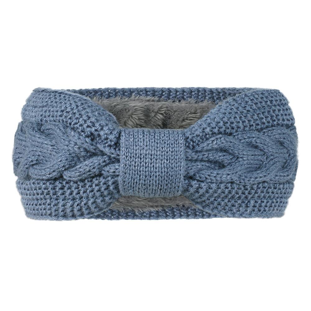 Knitted Crochet Turban Thicken Ear Warmer Winter Women Headbands  Girls Hair Band