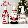 Santa Claus Lotion Dispenser Bottles Snowman Gel Hand Sanitizer Bottle Cosmetic Container  Bathroom