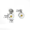 1Pc Removable Metal Daisy Flowers Martin Boot Shoes Buckles Decoration Pendant Martin Boots Shoe Accessories Y2K Party Jewelry