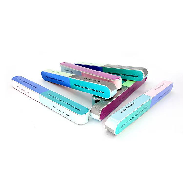 Multi-Faceted Nail Buffing Strips: Six-Sided Polishing File for Manicure