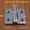 304 Stainless Steel Heavy Duty Industrial Flat Opening Thickened Mechanical Equipment Load-Bearing Hinge