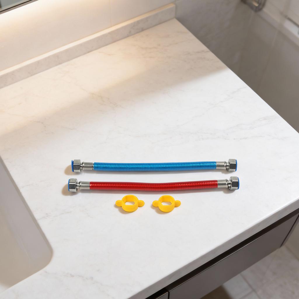 Corrugated Stainless Steel Flexible Water Heater Connector Hose for Inlet Water