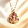 Guanyin Lion Dance Jade Rabbit Mandarin Ducks Pendant Necklace Chinese Modern Aesthetic Jewelry Fashion Gift
