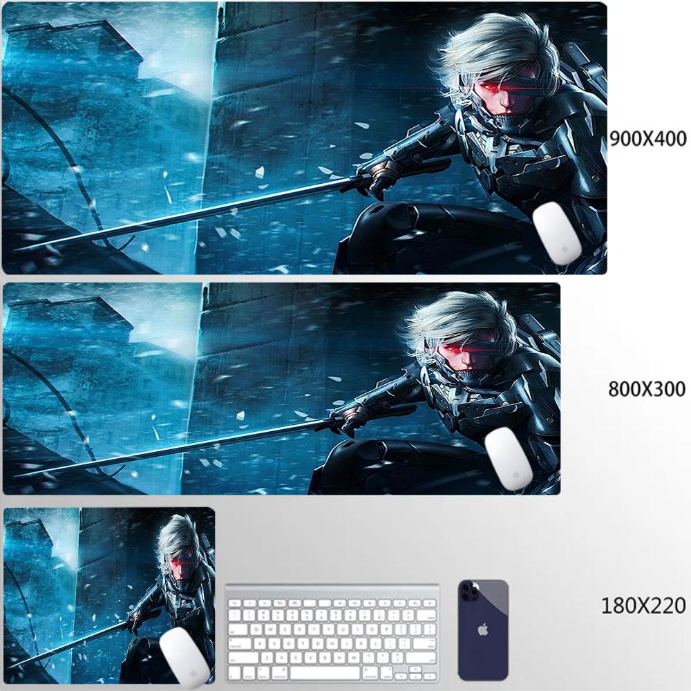 Mouse Pad Office PC HD Anime Gamer Cabinet Keyboard Pad Mousepad Metal Gear Solid Laptop Gaming Accessories Desk Mat XXL Carpet