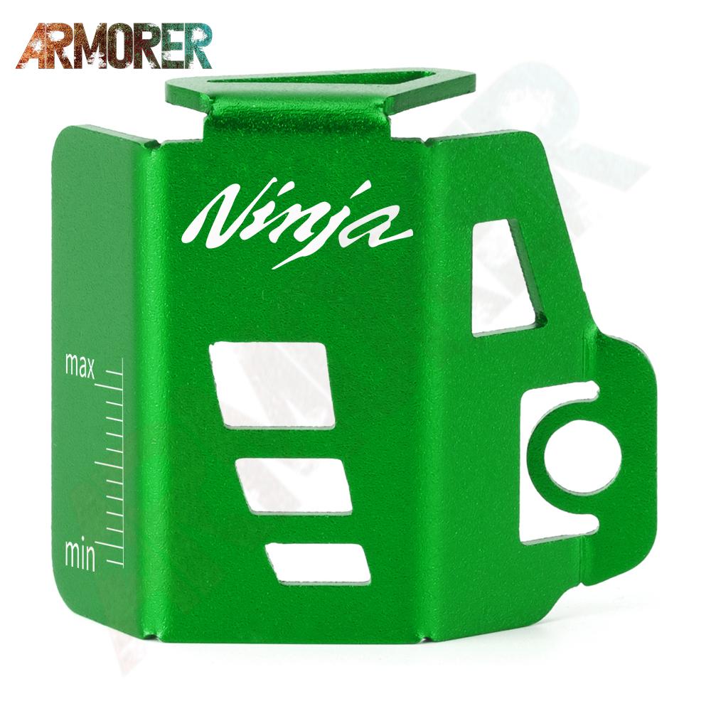 Motorcycle Accessories For Kawasaki Ninja 250 300 400 Ninja250 Ninja 300 Ninja 400 Rear Brake Fluid Reservoir Guard