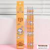 Cartoon Astronaut Pencil Set with Erasers - 4-Piece Kids' Drawing and Writing Stationery