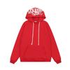 Unisex Oversized Hooded Sweatshirt Jogger Pants Set With 3D Puff Print Cotton Blend Streetwear