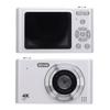 Digital Camera 16x Zoom 4K 48MP 2.4 Inch   Screen Anti Shake Video Recording Compact Digital Camera for Travel with Flash