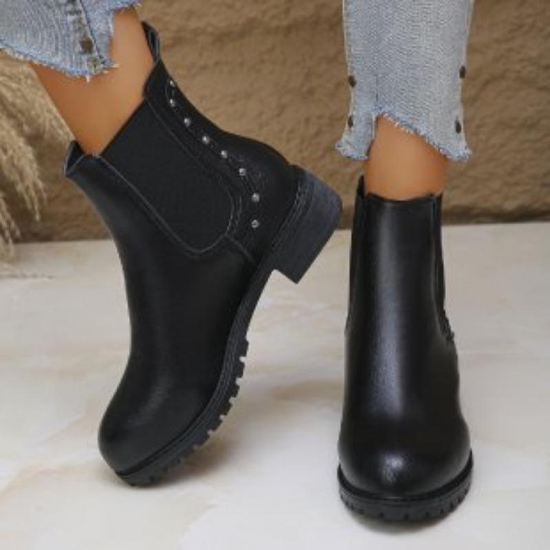 

Женские модные универсальные легкие удобные теплые на толстой подошве удобные нескользящие амортизирующие походные дорожные спортивные повседневные ботинки Мартин 43 чёрный