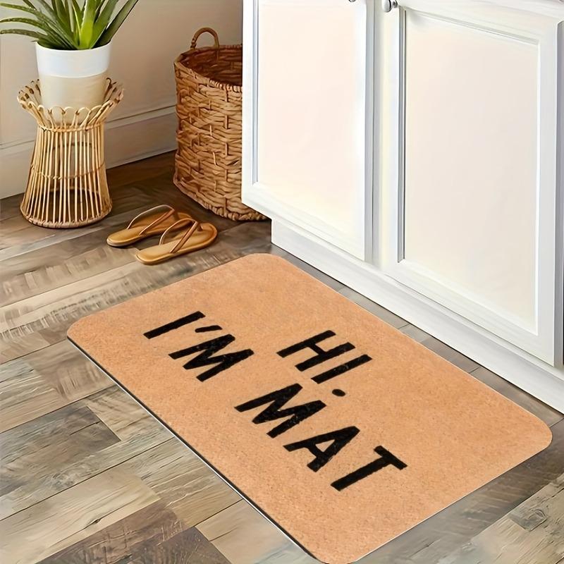 1PC Patriotic Star-Strippe Kitchen Rug Non-Slip Door Mat Pop Design Bathroom Rug Bath Mat Carpet for Home Sink Laundry Ecoreeree