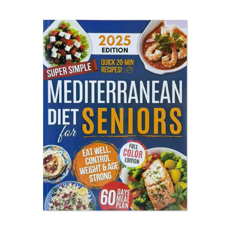 Simple & Easy Mediterranean Diet Cookbook For Seniors,Mediterranean Recipe Book