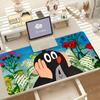 Cute The Little Mole Art Mouse Pad Anti Slip Rubber Edge Locked Thickened Laptop Gaming Desk Mat