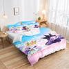 Cute Girls Magical Moco Duvet Quilt Cover Cartoon Anime Children Printed King Size Set Queen Twin Bedding
