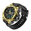 Sanda Large Dial 739 Male Student Fashion Multifunctional Double Display Waterproof Electronic Watch