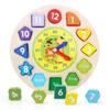 Toys Creative Children's Early Learning Puzzle Wooden Digital Animal Rope Beaded Game Clock Building Blocks Digital Geometri