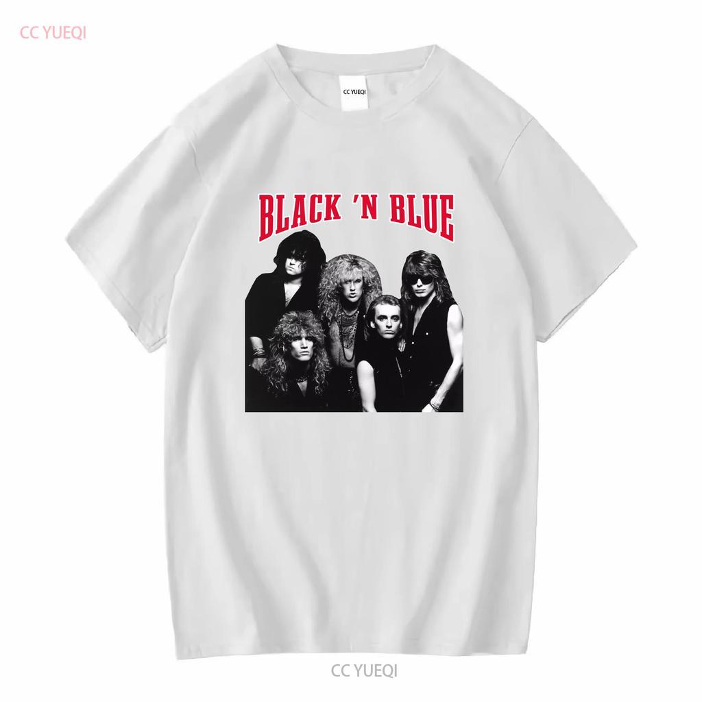 Rare Black N Blue Band Member All Size GifT T Shirt S 4XL long or short sleeves vintage Washed Soft graphic streetwear