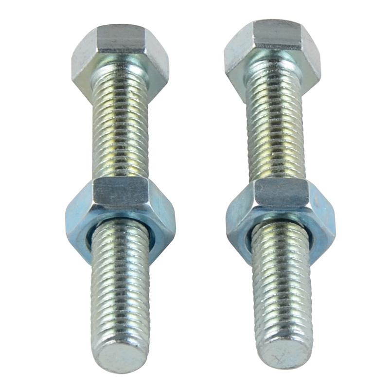 M8x50mm Chain Adjuster Bolt Kit For Honda Yamaha Suzuki Kawasaki BMW Ducati
