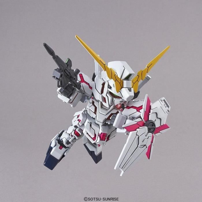 Maquette Gundam - Bandai - Unicorn Gundam Destroy Mode Gunpla SD EX-STD 8cm