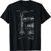 Classic Vintage Patent Print 1955 Guitar Bridge T-Shirt