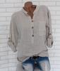 Summer Women's European & American Semi-Transparent Long-Sleeve Shirt