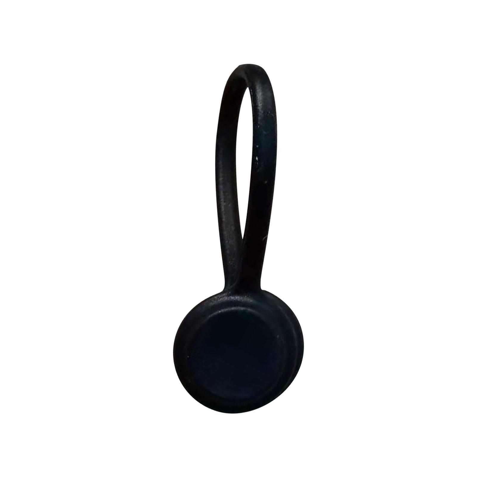 

Силиконовые ремни, магнитный органайзер для кабеля, намотка-защита от потери наушников, мягкий ремешок для кабеля для передачи данных One Size чёрный