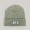 Autumn And Winter Simple Curling Embroidery Parents Letter Knitted Hat Men And Women Warm Personality Casual Pullover Hat