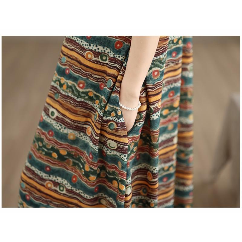 DIMANAF New Women Plus Size Summer Lady Long Dress Loose Oversize Maxi Floral Print Beach Sundress Clothing Vest Sleeveless 2026