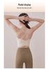 Women's Cross Back Tank & High Waist Yoga Sportswear Set - Quick Dry, Two-Piece for Pilates and Fitness
