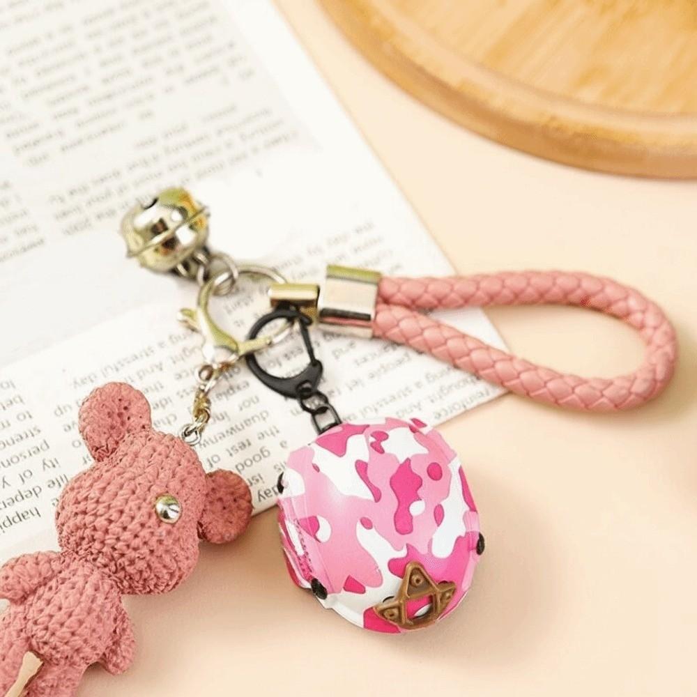 Gift Helmet Key Ring Camouflage Backpack Charm Portable Mini Helmet Model Keychain Bags