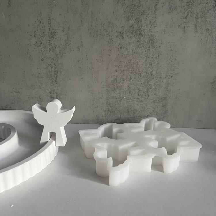 Hausform Gussformen Silikonform Stern Haus Kerzenformen Backformen