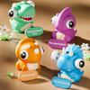 Popping Dinosaur Squeeze Toy Stress Relief Fidget Toy featuring Googly Eyes Soft Rubber Popping Eyes Squeeze Toy