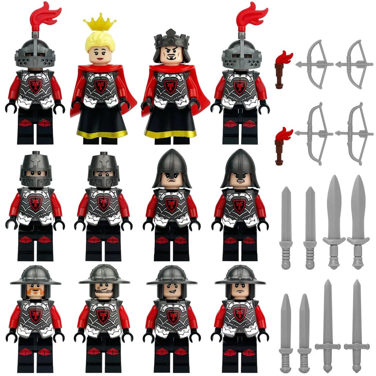 

Medieval Roman Soldier Minifigure Assembly Building Block Toys