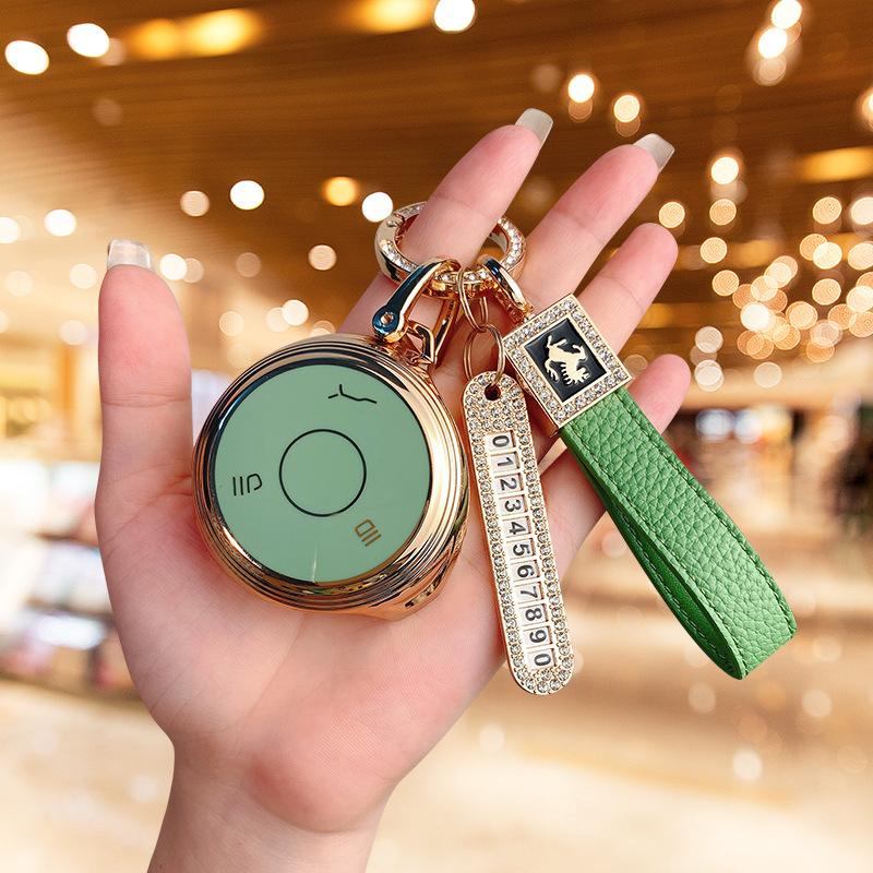 Applicable to Nezha V car Nezha U Pro key set bag, high-end protection, anti-drop personalized buckle, men's and women's new energy shell
