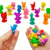 10-50pcs Mini Suction Cup Monster Collectibles Desk Window Decor Novelty Figure Monster Clings for Office Home Birthday Gift JXB