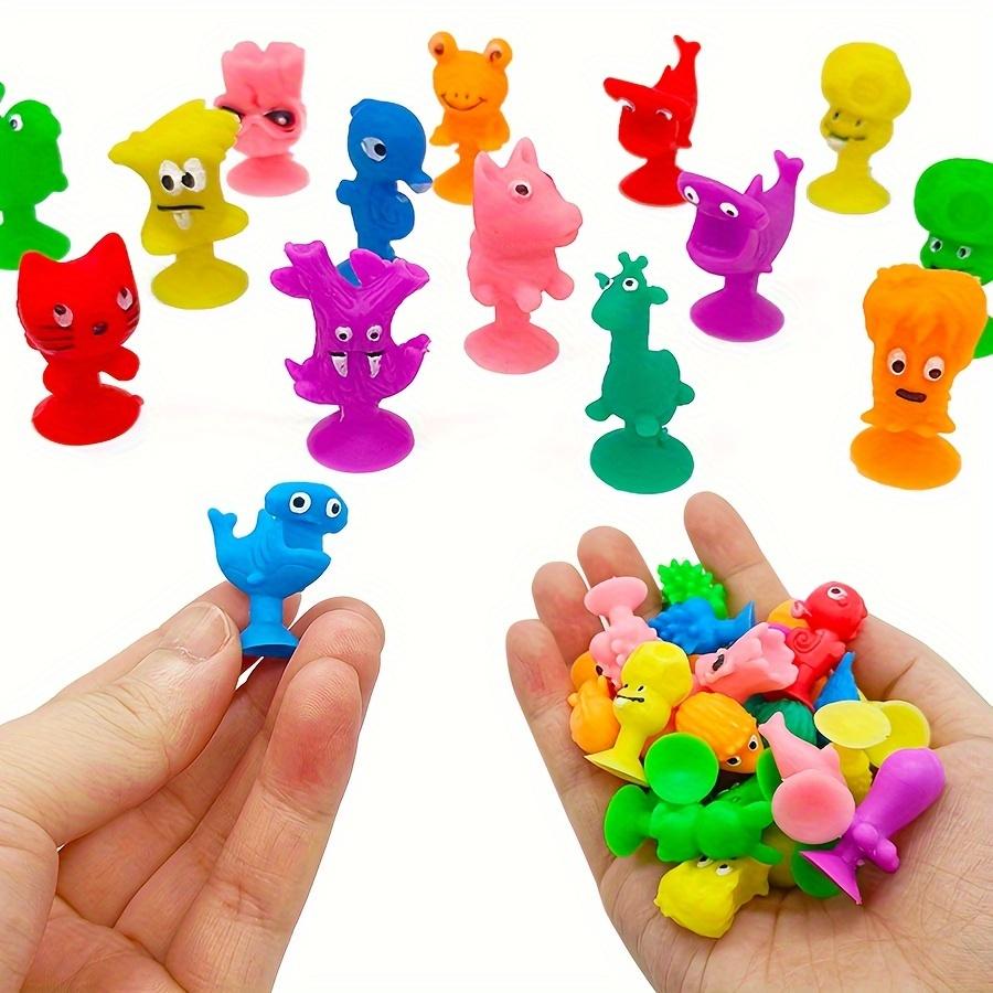 10-50pcs Mini Suction Cup Monster Collectibles Desk Window Decor Novelty Figure Monster Clings for Office Home Birthday Gift JXB