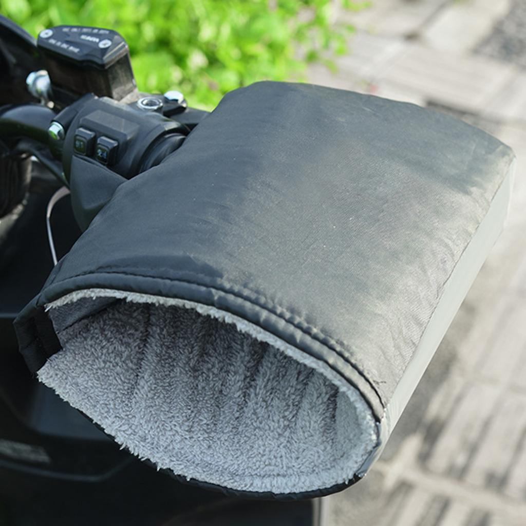 Electric Bike Winter Gloves Thermal Waterproof Windproof Touchscreen Compatible Motorcycle Riding Cold Weather
