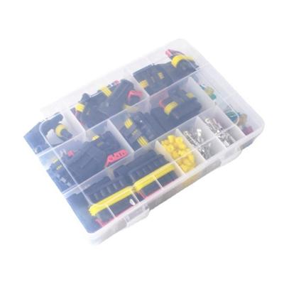 240Pcs Wire Connectors, 1/2/3/4/5/6 Pin Waterproof Wire Connectors Male and Female, Automotive Electrical Connectors