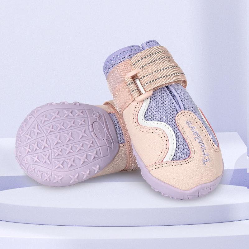 Truelove Dog Shoes TPR Sole Protectable Soft Outsole Dog Boots All Breed 4Pcs