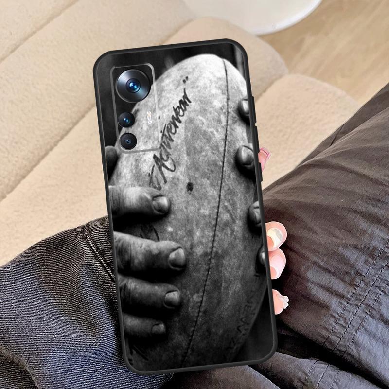 Rugby Ball For Xiaomi POCO C65 F5 X5 X4 X3 Pro F3 F4 M5s Mi 14 13 Pro 11T 12T 13T 12 Lite Phone Case