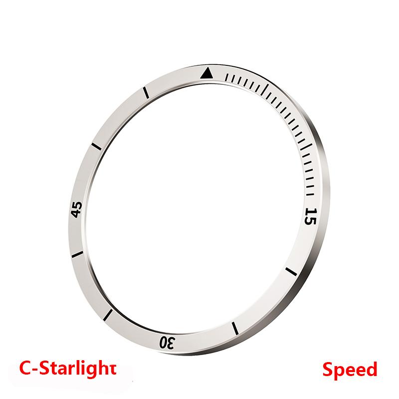 Metal Bezel Ring for Samsung Galaxy Watch 8 40mm 44mm Decorative Stainless Steel Watch Bezel Protective Cover Watch Accessories