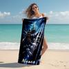 Personalized customized proof beach towel with World of Warcraft pattern - soft, absorbent,quick-drying,perfect swimming,camping&bathing