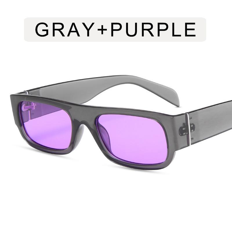 Fashion Unisex Luxury Small Sunglasses Vintage Rectangle Shades For Women UV400 Protection