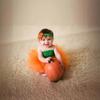 Baby Tutu Dress Princess Dress Orange Green Dress with Headpiece Set Cute Children's Halloween Ballet Dress New Summer Skirt