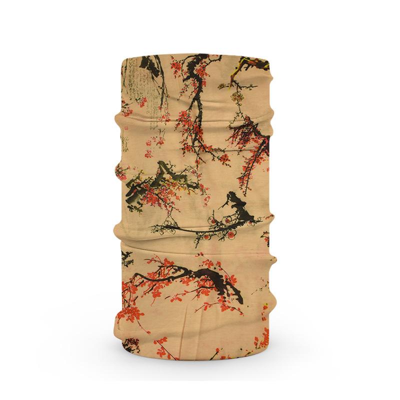 Foulard Magico Senza Cuciture da Esterno per Uomo e Donna Maschera Solare da Bicicletta Sciarpa da Pesca Sportiva