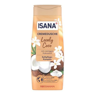 Isana Gel de Ducha Crema Lovely Coco 300 ml