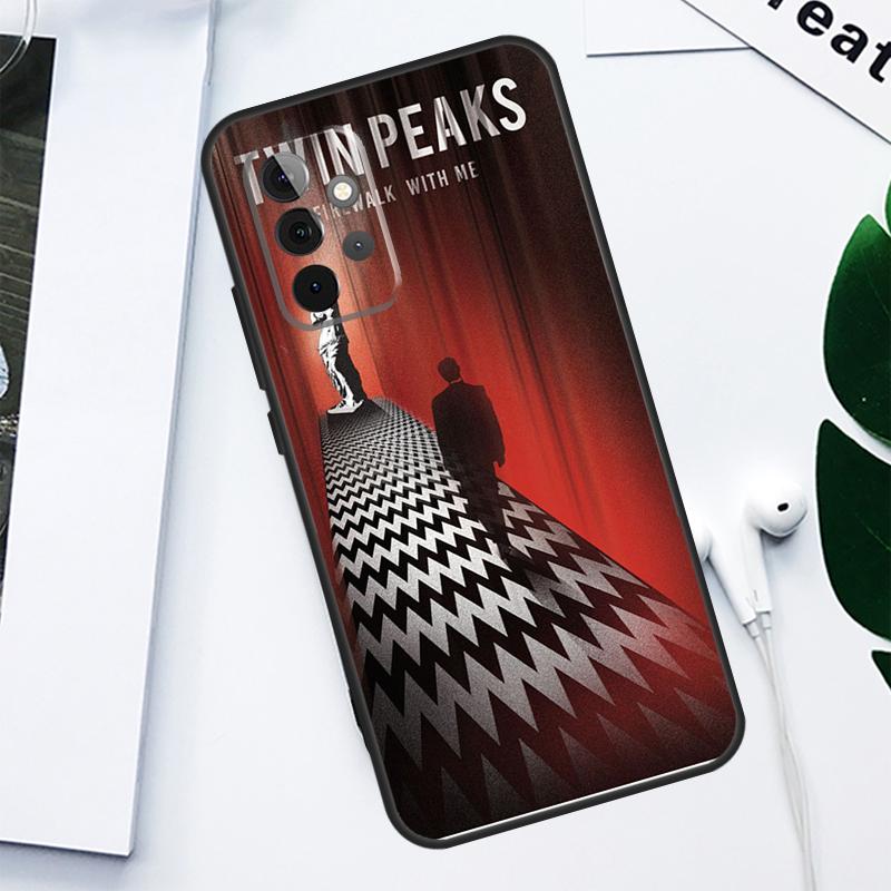 

Twin Peaks For Samsung Galaxy A55 A54 A35 A15 A34 A14 A53 A33 A13 A05 A06 A16 A22 A32 A52 Phone Case Samsung A53 5G