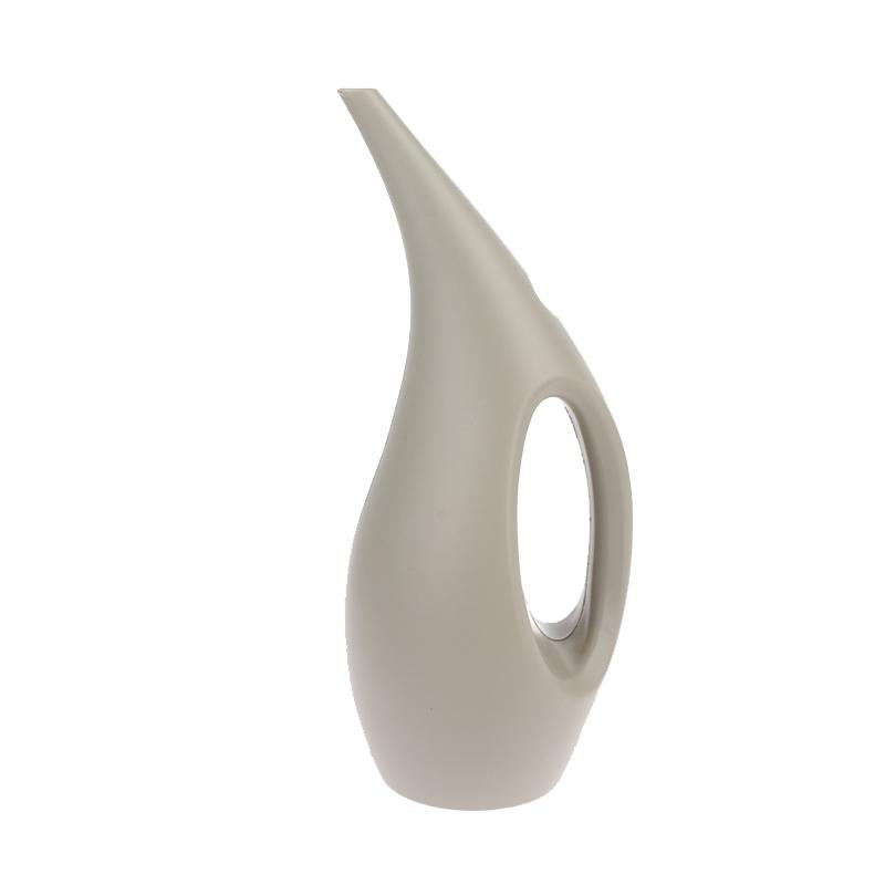 Long Nozzle Plastic Watering Can Precise Drip Watering BPA Free 800ML for Indoor Houseplants Care Balcony light grey 1.5L